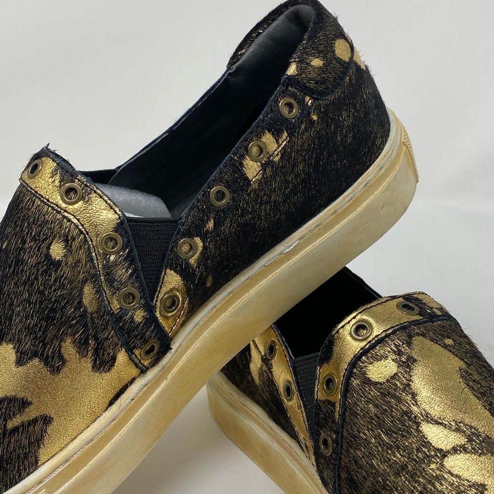 Chocolat Blu Women’s Aged Flats Size 37 Never Worn Model - Picture 4 of 4